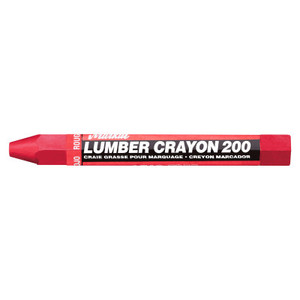 #200 Red Lumber Crayonf/106 Holde (434-80352)