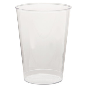 WNA Comet Plastic Tumbler, Tall, 7 oz, Clear, 25/Pack, 20 Packs/Carton
