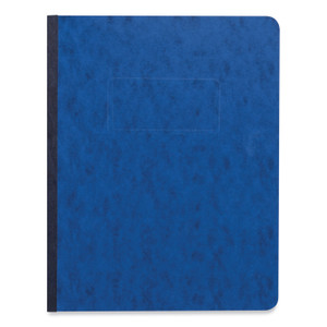Universal Pressboard Report Cover, Two-Piece Prong Fastener, 3" Capacity, 8.5 x 11, Dark Blue/Dark Blue