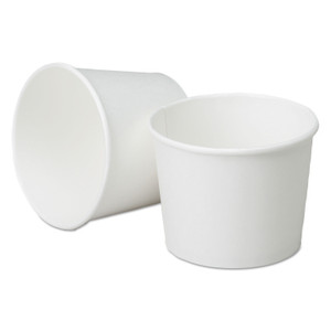 AbilityOne 7350006414518, SKILCRAFT Squat Disposable Paper Cups, 12 oz, White, 1,200/Box