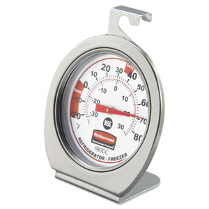 Rubbermaid Commercial Refrigerator/Freezer Monitoring Thermometer, -20F to 80F (PELR80DC) View Product Image