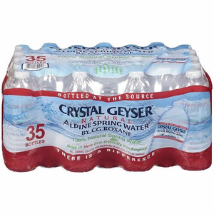 Crystal Geyser Natural Alpine Spring Water - 16.90 fl oz