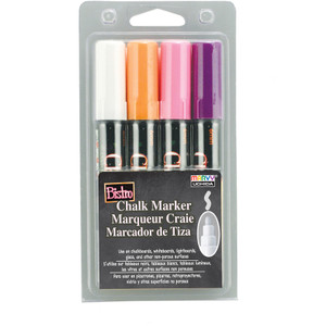 MARKER;BSTR;CHLK;FL-AST;4PK View Product Image