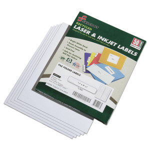 AbilityOne 7530015144905, SKILCRAFT Recycled Laser and Inkjet Labels, 0.66 x 3.44, White, 30/Sheet, 50 Sheets/Box AbilityOne 7530015144905, SKILCRAFT Recycled Laser and Inkjet Labels, 0.66 x 3.44, White, 30/Sheet, 50 Sheets/Box