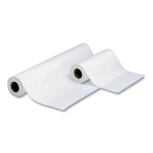 TIDI Choice Headrest Paper Roll, Smooth-Finish, 8.5" x 225 ft, White, 12/Carton