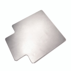 AbilityOne 7220015772528, SKILCRAFT PVC Chair Mats, Low to Medium Pile Carpet, 60 x 46, Clear