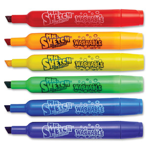 Mr. Sketch Scented Washable Markers, Chisel Tip, Assorted Colours, 36 Count