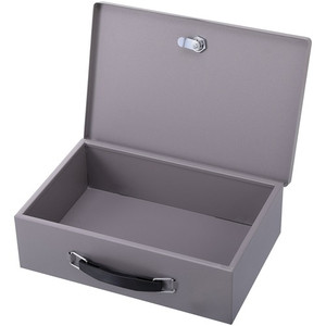 Sparco All-Steel Insulated Cash Box - Steel - (SPR15502)
