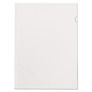 Pendaflex Poly Color Transparent File Jackets, Letter Size, Clear, 50/Box