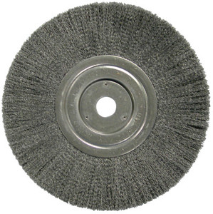 8" Narrow Crimped Wire Wheel .014 W/3/4" (804-01178) 8" Narrow Crimped Wire Wheel .014 W/3/4" (804-01178)