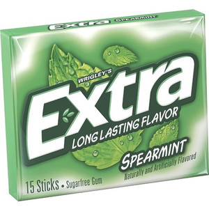 Mars Spearmint Flavored Chewing Gum - Spearmint