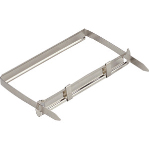 Officemate Prong Fasteners - Standard - 2.8" Length - 2" Size Capacity - Silver - Steel