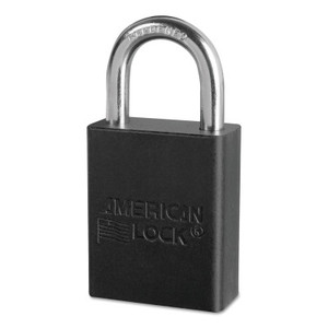 Black Safety Lock-Out Color Coded Secur (045-A1105Blk)