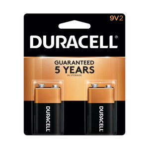 COPPERTOP ALKALINE BATTERIES  9V  2/PK (243-MN1604B2Z)
