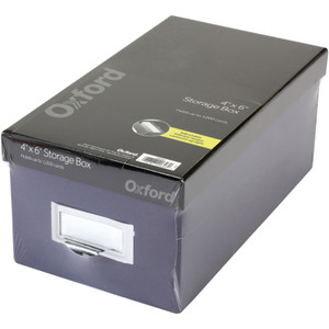 Oxford Index Card Storage Box (OXF406462) View Product Image