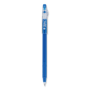 Pilot FriXion ColorSticks Erasable Gel Pen, Clipless Stick, Fine 0.7 mm, Blue Ink, Blue Barrel, Dozen (PIL32466) View Product Image