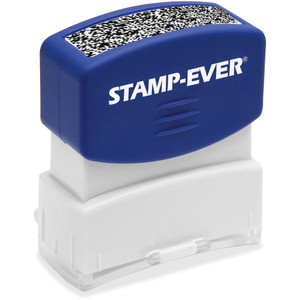 Stamp-Ever Pre-inked Security Block Stamp (USS8866) View Product Image