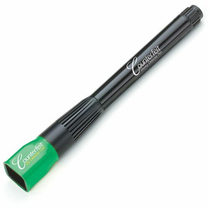 Dri Mark Dual Detector Pen and UV Light - Ultraviolet - Black, Green