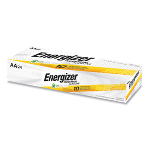 Energizer Industrial Alkaline AA Batteries, 1.5 V, 24/Box (EVEEN91) View Product Image