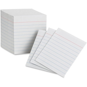 Oxford Mini Ruled Index Cards (OXF10009) View Product Image