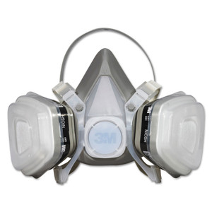 3M Dual Cartridge Respirator Assembly 52P71, Organic Vapor/P95, Medium (MMM52P71) View Product Image