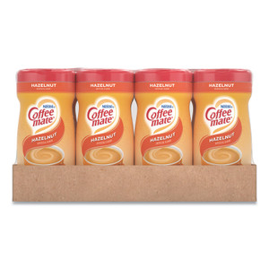 Coffee mate Non-Dairy Powdered Creamer, Hazelnut, 15 oz Canister, 12/Carton (NES12345CT) View Product Image