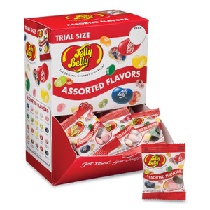 Jelly Belly Jelly Beans, Assorted Flavors, 80/Dispenser Box (OFX72512) View Product Image