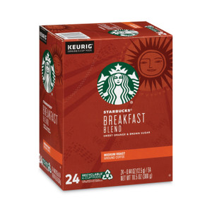 Starbucks Breakfast Blend K-Cups, 24/Box (SBK011111157) View Product Image