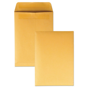 Quality Park Redi-Seal Catalog Envelope, #6, Cheese Blade Flap, Redi-Seal Adhesive Closure, 7.5 x 10.5, Brown Kraft, 250/Box
