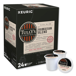 Tully's Coffee Hawaiian Blend Coffee K-Cups, 24/Box (GMT6606) View Product Image
