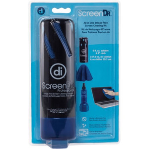 Digital Innovations 5 fl. oz. Screen Cleaning Kit - For Display Screen - 5 oz - Ammonia-free, Streak-free, Eco-friendly, Non-abrasive - Black