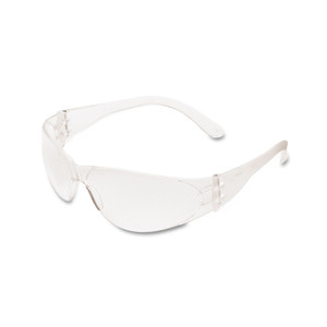 MCR Safety Checklite Scratch-Resistant Safety Glasses, Clear Lens