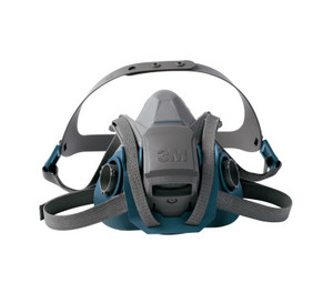 3M Rugged Comfort Quic-Latch Half-Facepiece Reusable Respirators, Small (142-6501Ql) View Product Image