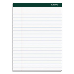 TOPS Double Docket Ruled Pads, Narrow Rule, 100 White 8.5 x 11.75 Sheets, 4/Pack (TOP99612) View Product Image