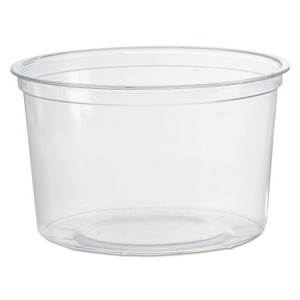 WNA Deli Containers, 16 oz, Clear, Plastic, 50/Pack, 10 Packs/Carton (WNAAPCTR16) View Product Image