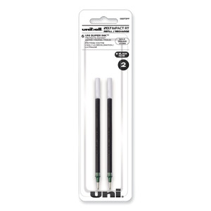 uniball Refill for Gel 207 IMPACT RT Roller Ball Pens, Bold Conical Tip, Black Ink, 2/Pack (UBC65873PP) View Product Image