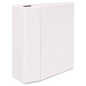 Avery Durable View Binder with DuraHinge and EZD Rings, 3 Rings, 5" Capacity, 11 x 8.5, White, (9901) View Product Image