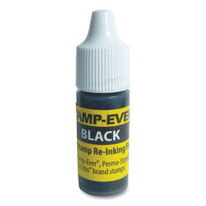 Trodat Refill Ink for Clik! and Universal Stamps, 7 mL Bottle, Black