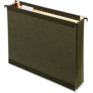 Pendaflex SureHook Letter Recycled Hanging Folder - 3 1/2" Folder Capacity - 8 1/2" x 11" - 3 1/2" Expansion - 11 pt. - Poly - (PFX09217)