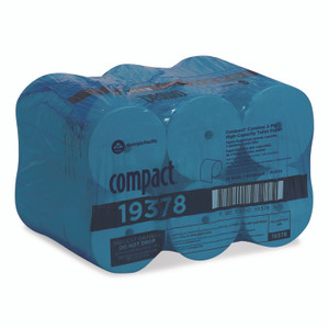 Georgia Pacific Professional Coreless Bath Tissue, Septic Safe, 2-Ply, White, 1,500 Sheets/Roll, 18 Rolls/Carton