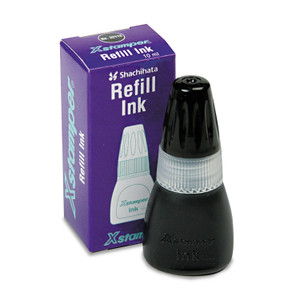 Xstamper Refill Ink for Xstamper Stamps, 10 mL Bottle, Black (XST22112) View Product Image