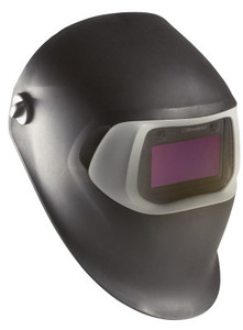 BLACK HELMET 100 W/ 100VSH 8-12 (711-07-0012-31BL)