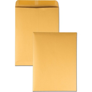 Quality Park 9 x 12 Heavyweight Catalog Mailing Envelopes - Catalog - #10 1/2 - 9" Width x 12" Length - 28 lb - Gummed - (QUA41465)