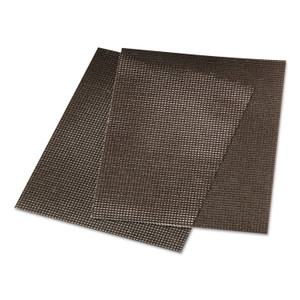 Scotch-Brite PROFESSIONAL Griddle Screen, 4 x 5.5, Gray, 20/Pack