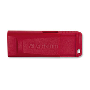 Verbatim Store 'n' Go USB Flash Drive, 8 GB, Red (VER95507) View Product Image