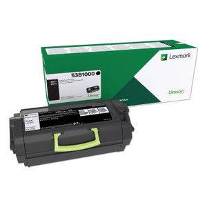 Lexmark 53B1000 Unison Toner, 11,000 Page-Yield, Black (LEX53B1000) View Product Image