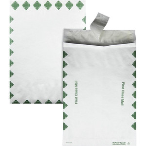 Survivor 10 x 13 x 1-1/2 DuPont Tyvek Expansion First Class Border Envelopes - First Class Mail - 10" Width x 13" Length - 1 1/2" Gusset - 14 lb - Peel & Seal