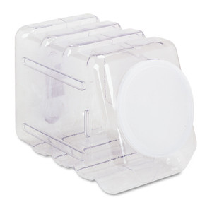 Pacon Interlocking Storage Container with Lid, Clear Plastic (PAC27660) View Product Image