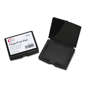 LEE Inkless Fingerprint Pad, 2.25" x 1.75", Black (LEE03027) View Product Image
