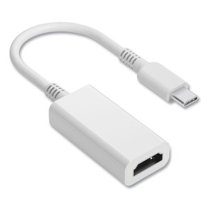 NXT Technologies USB-C to HDMI Adapter, 6", White View Product Image